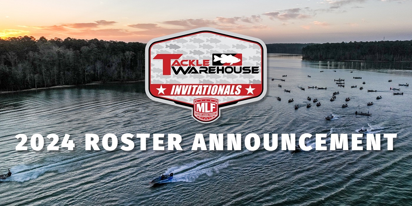 Major League Fishing Reveals Roster for 2024 Tackle Warehouse Invitationals