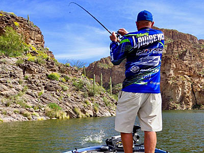 A fast tip helps you cast and power helps you set the hook and bring the fish to the boat.