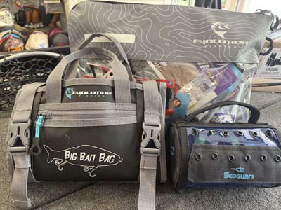 Besides tackle boxes, many great storage items will help make your life easier.