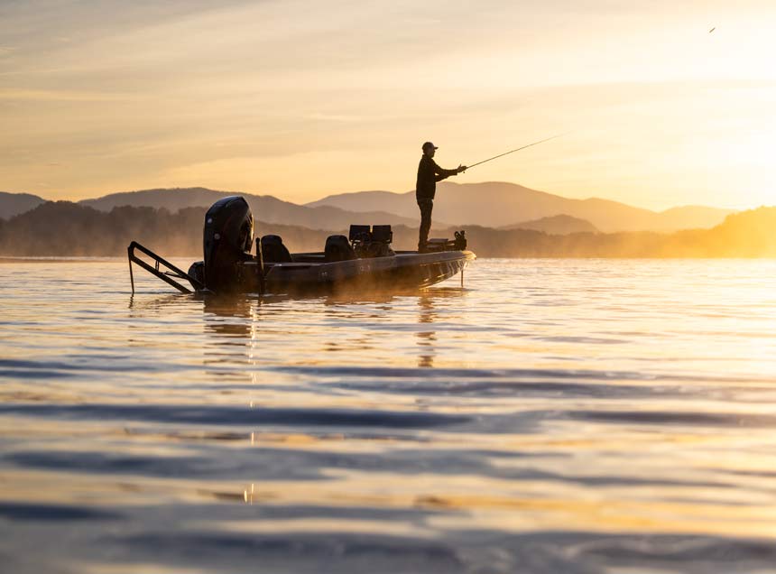 Bass fishing