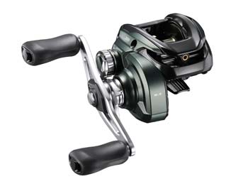 Gear-ratio variety is the spice that makes Shimano’s Curado 200 M nice. Beefed up with plenty of technology, three versions make it easy to fine-tune your equipment for your power-fishing efforts. Photo courtesy of Shimano