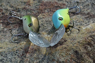 Bassmaster Elite Series angler David Fritts prefers long shank treble hooks for his crankbaits. He believes they help him land more bass. Photo by Pete M. Anderson