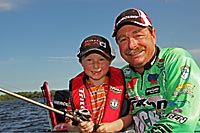 Shaw Grigsby and grandson Bryce