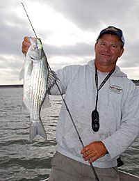 Wipers are just one of several bass species that are available in most Nebraska reservoirs.