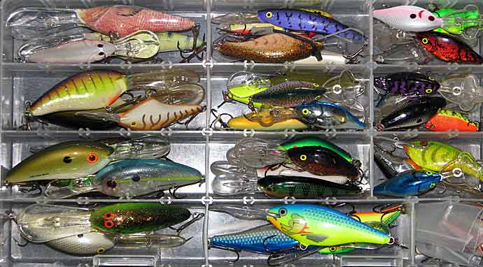 Crankbait For Bass Fishing Lures 2 1/5 inch 1/4 oz Multiple Colors C564 