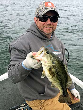 Day-to-day weather changes affect fishing. But keep an eye on longer trends. A rainy summer, for example, can add water to reservoirs, putting into play spots you can’t reach during drier years. Photo by Pete M. Anderson