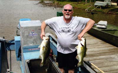 Fall Largemouth bass feed in a frenzy to store energy for the impending winter months.