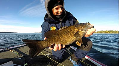 Follow Fall Smallmouth To Shallow Water  The Ultimate Bass Fishing  Resource Guide® LLC