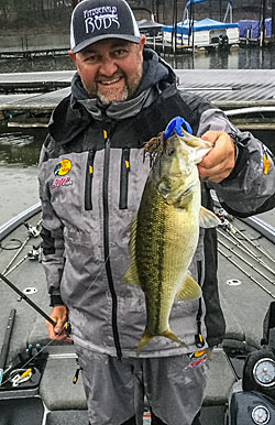 While fishing logs can help you understand bass fishing’s bigger picture, you need to adapt your approach to current conditions, said FLW Tour pro David Williams. Photo courtesy of FLW Outdoors
