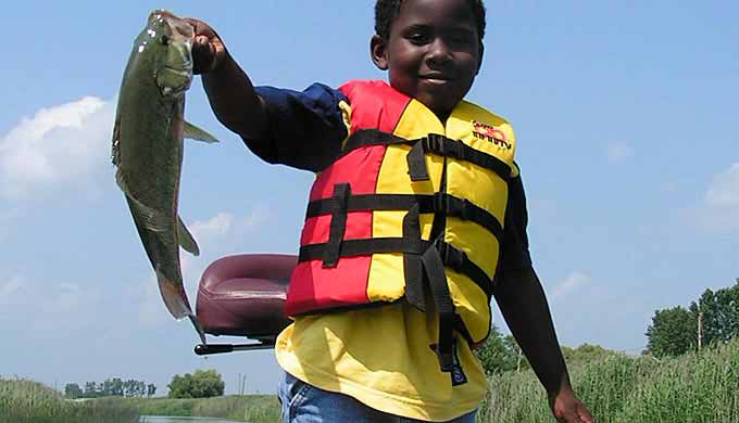 Kids Fishing in Fishing 