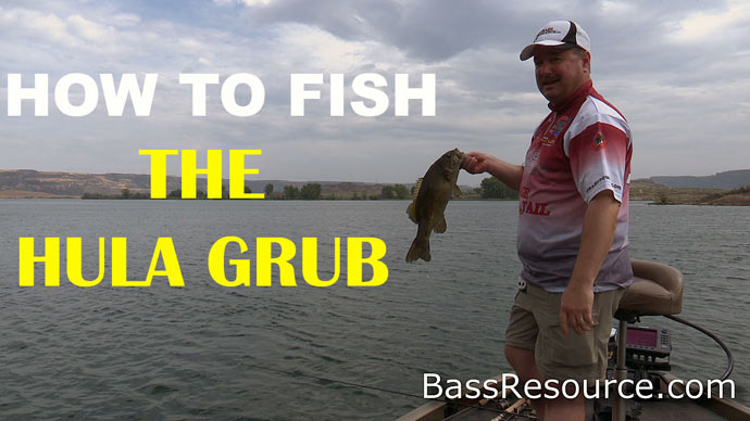 How To Fish The Hula Grub (Spider Jig), Video
