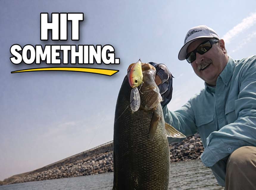 Bass fishing