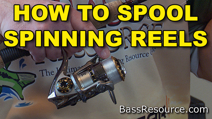 How to Spool a Spinning Reel, Video