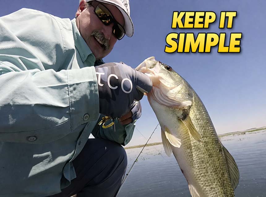 Bass fishing