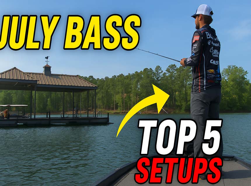 Bass fishing