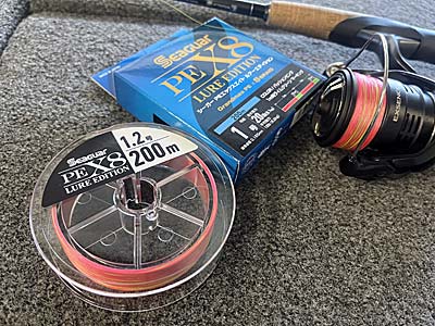 This new type of braided line is incredibly thin, making it great for long casts and less line drag in the water for more sensitivity.