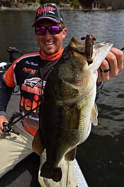 Jigs are great for catching big fish, Paul Mueller says, but not for finding them. To do that he fishes fast and covers as much water as possible.