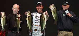 It’s almost 1,000 miles between Paul Mueller’s home in Connecticut and Lake Guntersville in Alabama, site of the 2014 Bassmaster Classic. But the distance did not deter him from finding quality bass. On the second day of the Classic, he set the record for the heaviest five-fish limit.