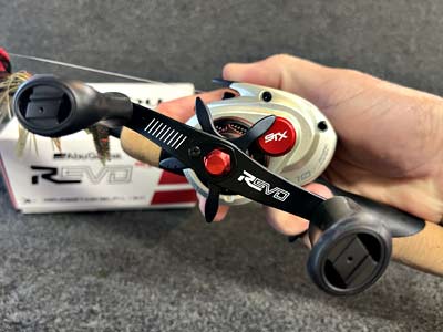 The Revo STX is built tough, but is still light and comfortable to use.