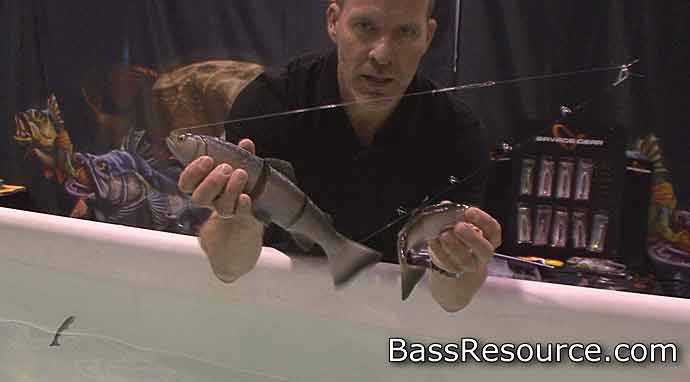 Savage Gear Line-Through Trout Swimbaits, Video