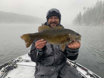 Being prepared with the right gear will let you fish through anything Mother Nature throws your way.