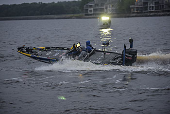 The shad spawn creates fast bass fishing action. But it’s not an all-day deal. Bassmaster Elite Series angler Brandon Lester said it usually only lasts the first 90 minutes of daylight.