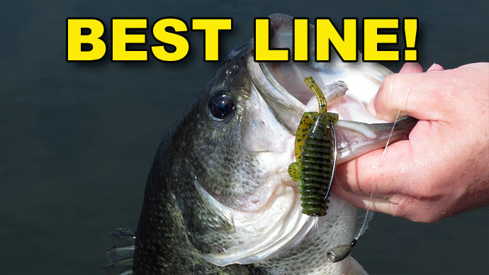 The Best Fishing Lines for Texas Rigging, Bass Fishing, Video