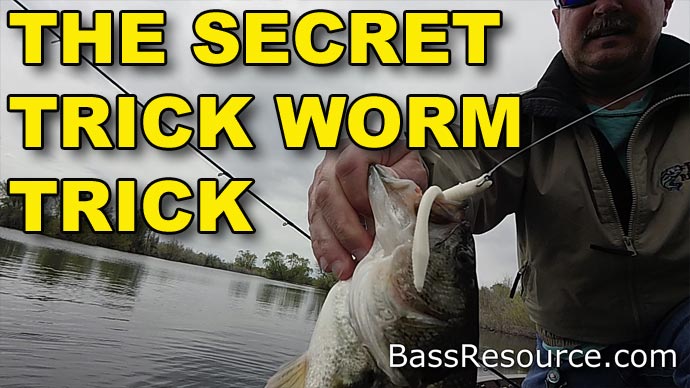 Trick Worm Tips for Bass Fishing Never Revealed - Until Now