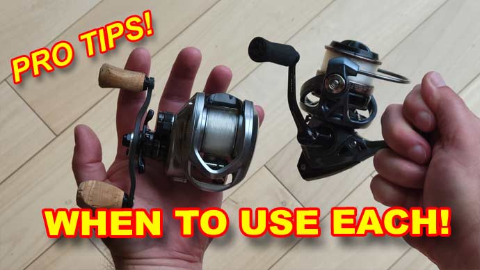 Baitcaster Vs. Spinning Reels For Bass Fishing | Video | The Ultimate ...