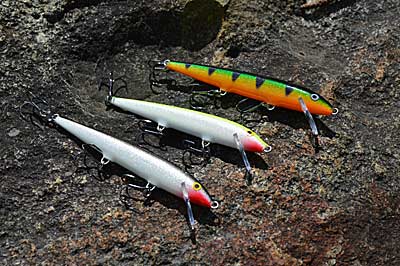 Floating jerkbaits are popular lures during May for a good reason. You can fish them at different depths, and they catch bass in various moods. Photo by Pete M. Anderson
