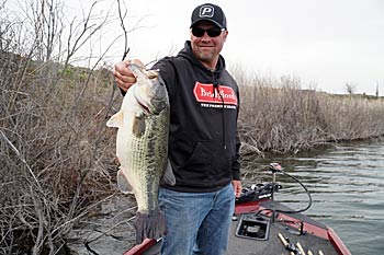Clausen caught this six-pound Washington bass on a Z-Man Finesse TRD.
