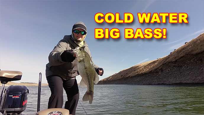 Cold water bass fishing