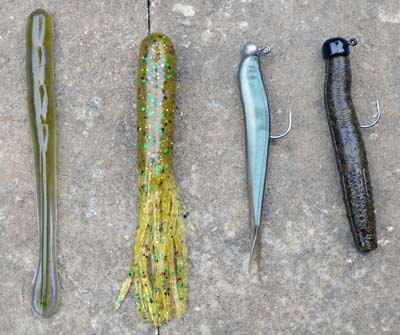 While soft-plastic baits are the first choice, there will be early summer days when smallmouth will bite horizontally retrieved baits. Try a small jerkbait, walking topwater, or spybait. Photo by Pete M. Anderson