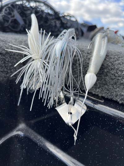Fast-moving baits like swim jigs, spinnerbaits, and buzzbaits should all be ready to go for you this fall.