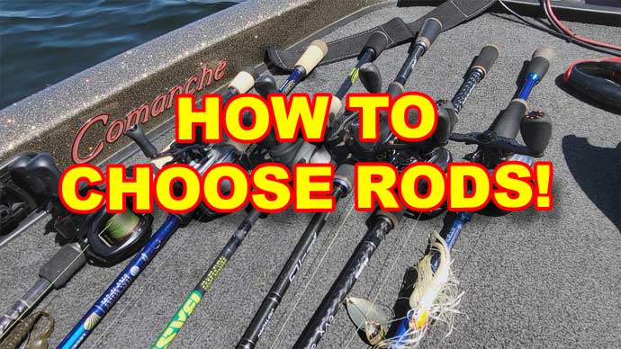 How to pick fishing rods