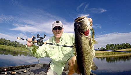 1)	The new longer rods for pitchin’ and flippin’ have proved their worth for big bass.