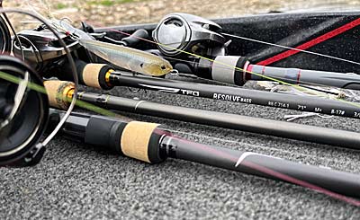 Topwater walking baits shine in October.
