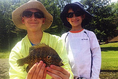 We want kids to be able to catch some fish.