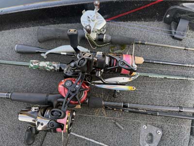 Today's rods look very different from the pistol-grip rods that were so popular years ago.