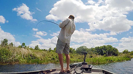 Punching is a surefire method for coaxing big bass out of nearly impenetrable cover.