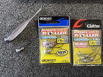 The jighead minnow is all the rage, and the Owner Range Roller is tailor-made to this style of fishing.