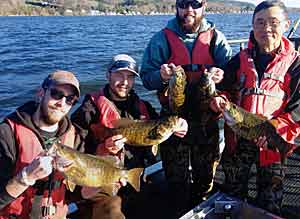 Who knew we would find such great smallmouth bass?