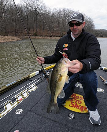 Matching the right rod, reel and line for various springtime tactics will increase your chances of catching quality bass.