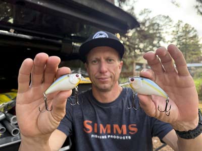 Of all of the various crankbaits to choose from, the square bill is Ehrler’s favorite for its versatility and ability to fish through cover.