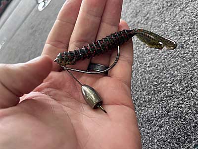 The Tokyo Rig gives your soft plastic baits a new look; you can fish it just about anywhere.