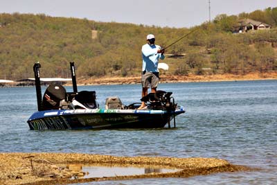 Bass fishing