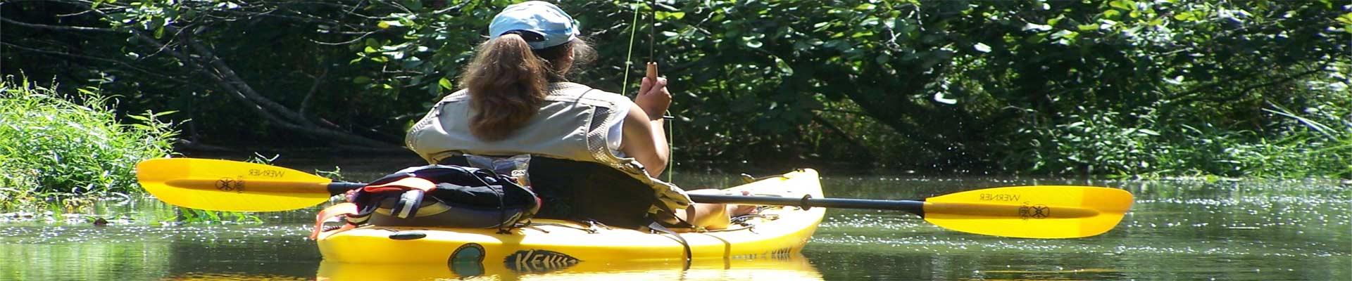 Fishing Bass From A Kayak