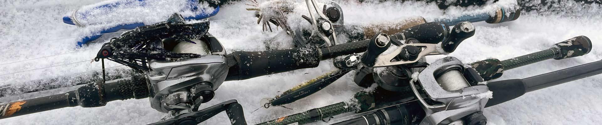 Winter bass fishing
