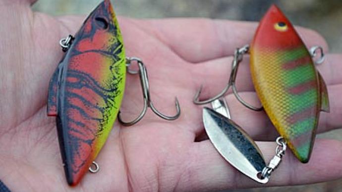 Major League Fishing angler Mark Daniels Jr. reduces the chance of snagging when fishing wood cover by removing the rear hook on his lipless crankbait. And adding a small willow-leaf blade gives pressured bass a different look, helping him catch more of them. (Photo by Pete M. Anderson)