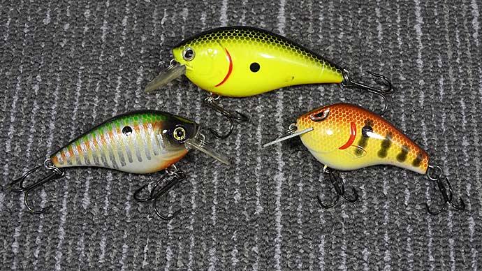 Square bill crankbaits